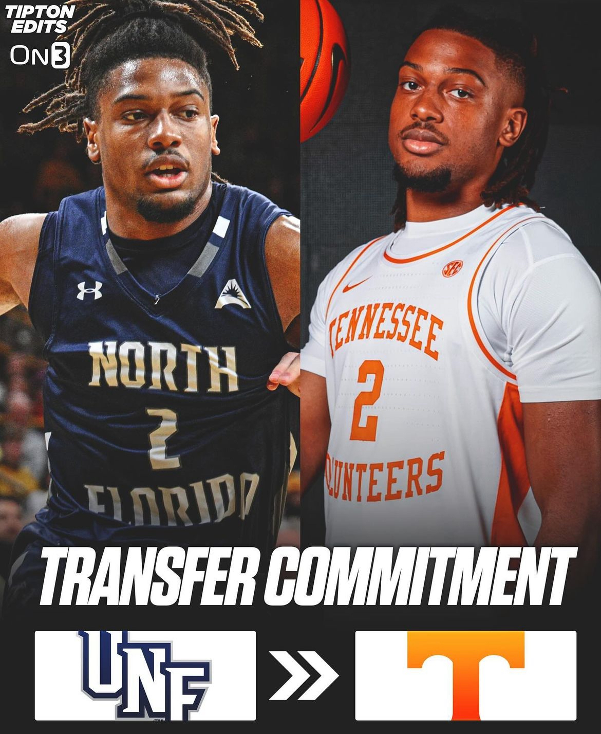 image of mens basketball player Chaz Lanier commits to Tennessee